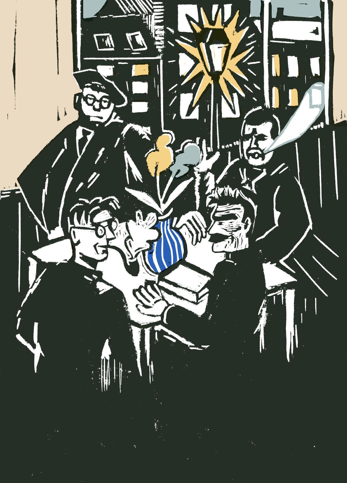 Streuvels und die Stadt