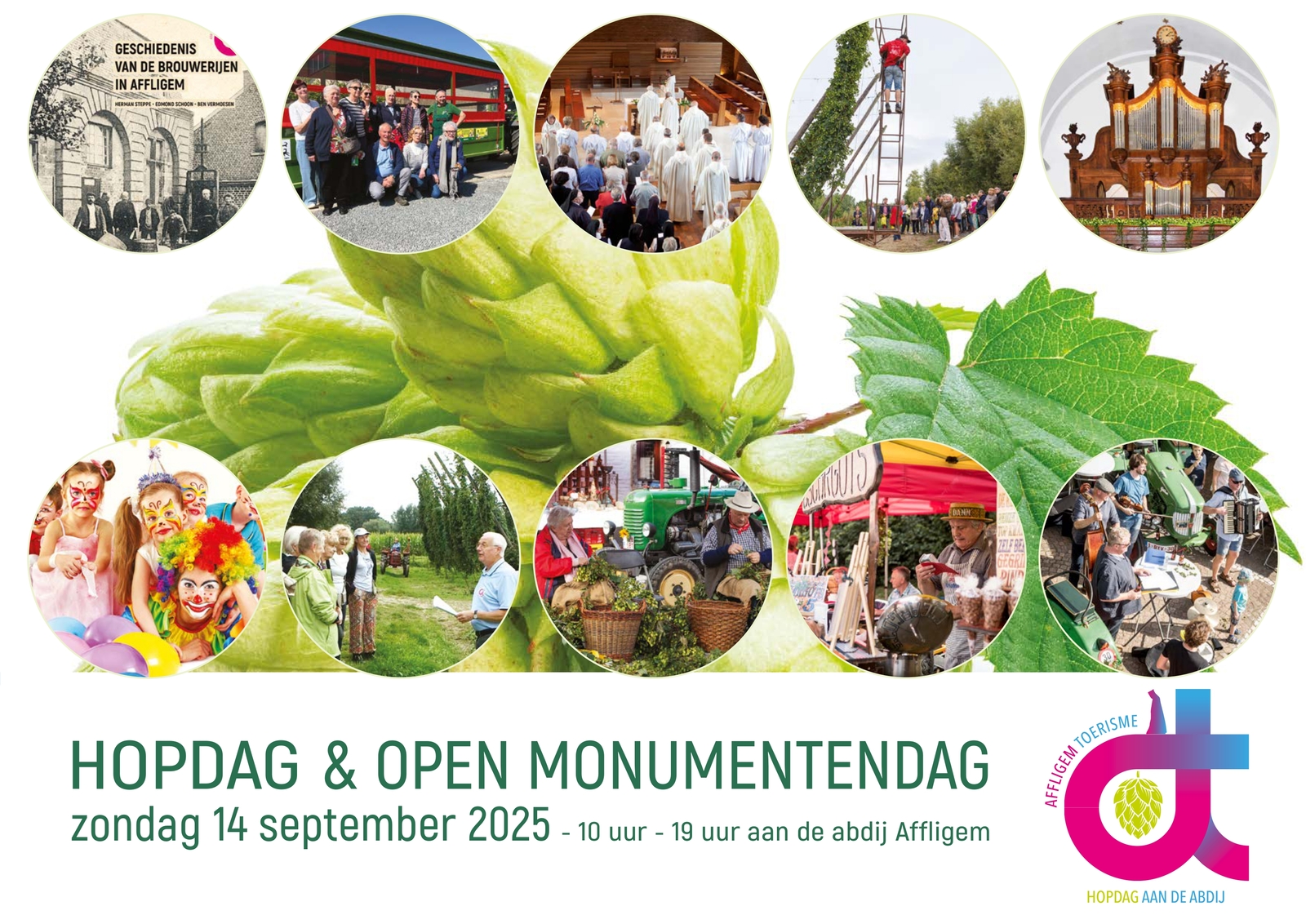 Bike route along vanished breweries in Affligem